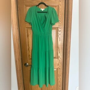Kelly Green Maxi Dress
